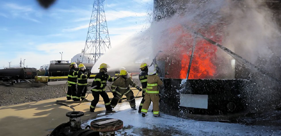 A gestão de incêndios em tanques de armazenamento