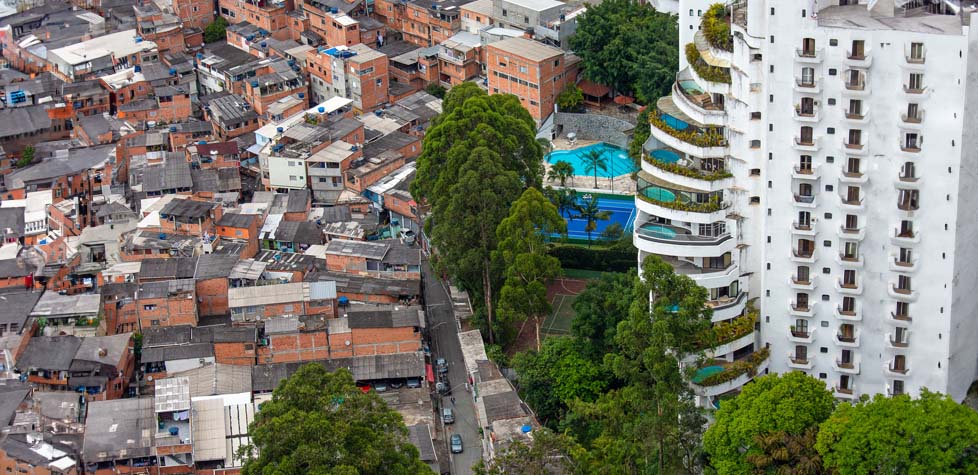 A desigualdade de renda e pobreza