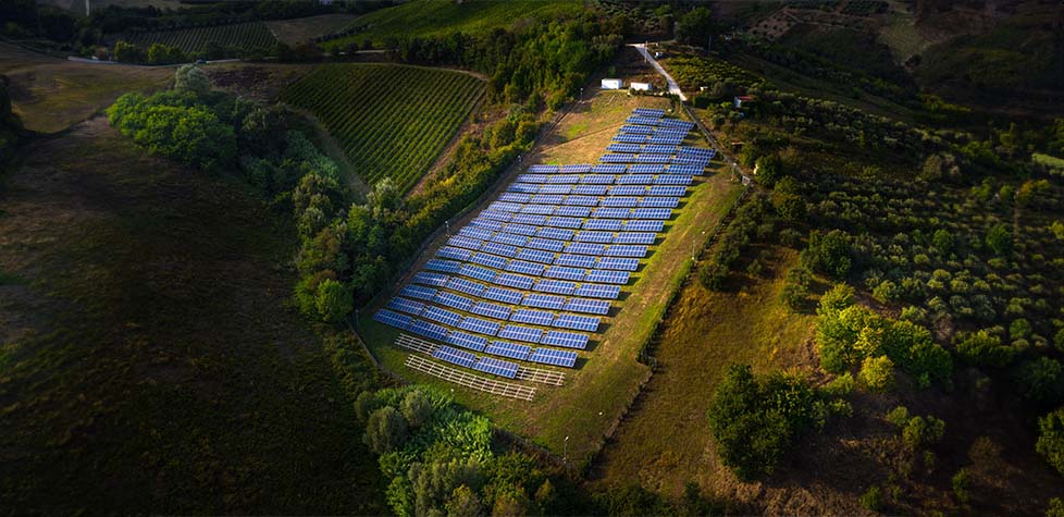 O projeto dos arranjos fotovoltaicos