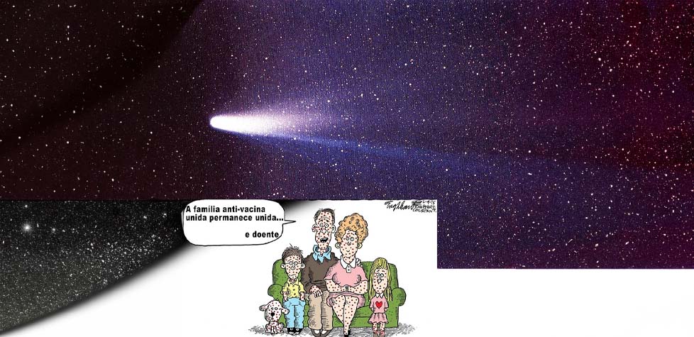 O cometa e a vacina